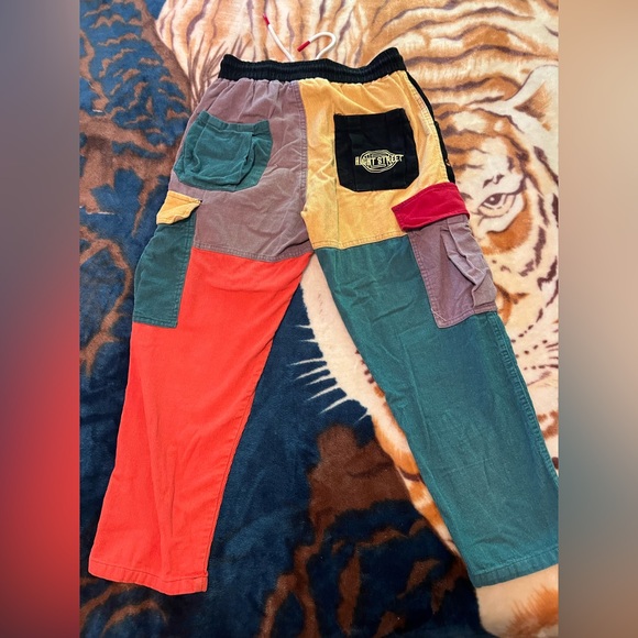 COPY - Aelfric Eden “Back to 90s” Patchwork Color Block Corduroy Pants - Size M - Picture 6 of 7